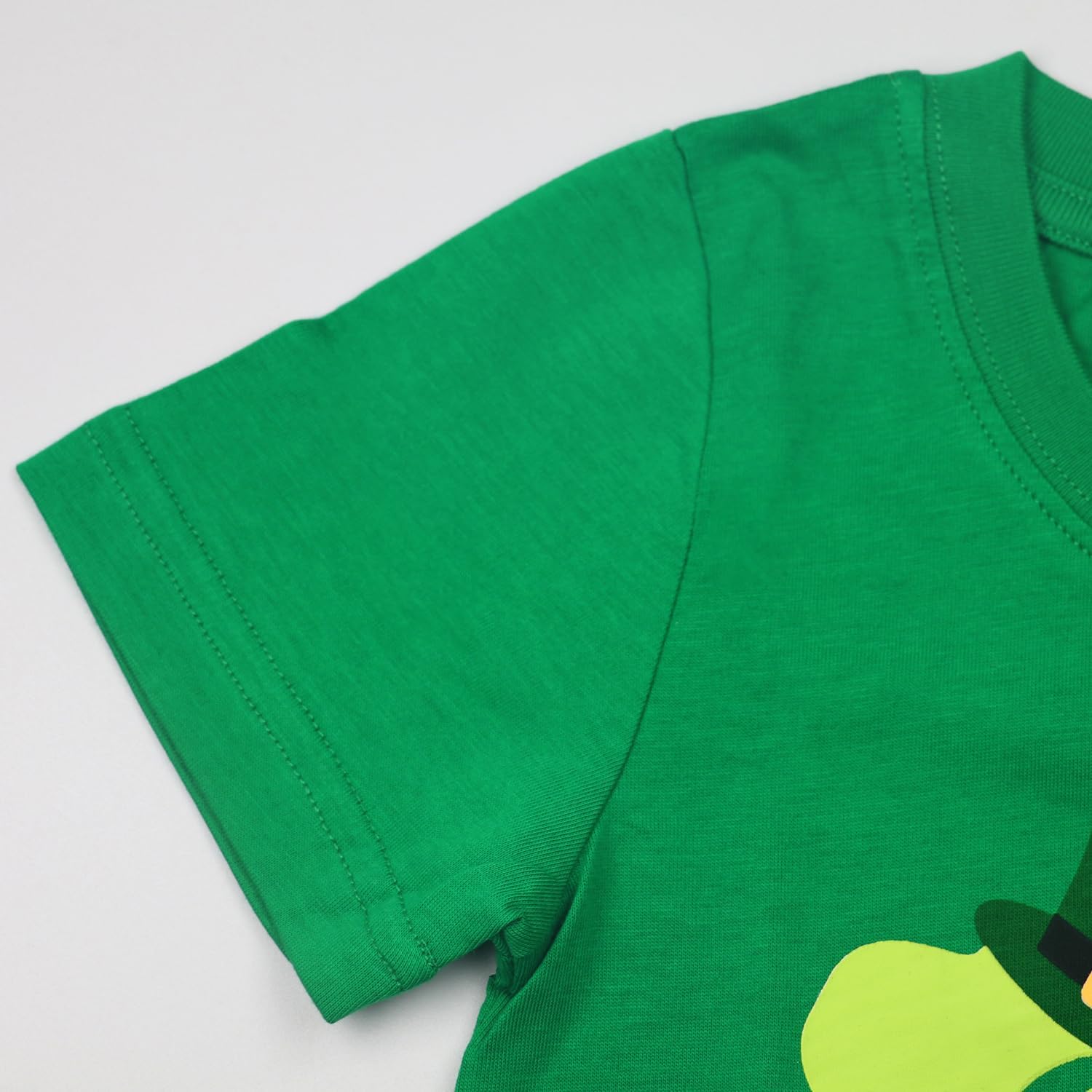 Toddler Boy Girl St Patrick's Day T-Shirt Lucky Clover Short Sleeve Shirts Kid Shamrock Irish Green Tee Tops - Image 6