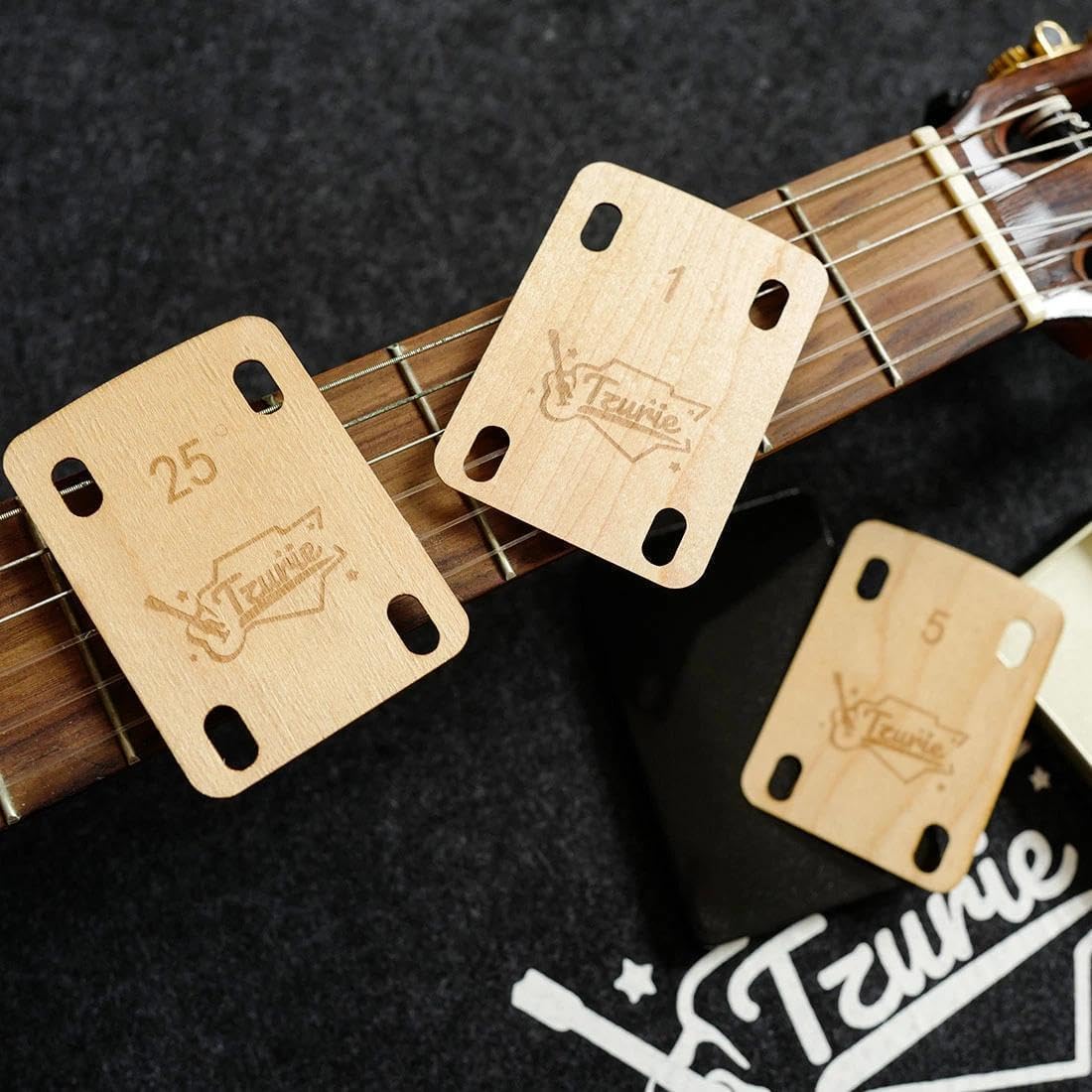 Electric Guitar Neck Shims Set for Neck Angle Adjustments