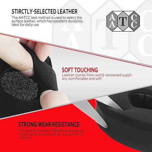 Vista 6 de Krone Kalpasmos Almohadilla de repuesto de gel refrescante para auriculares Beats Solo 2 y 3 inalámbricos/con cable, almohadilla de oído instantánea