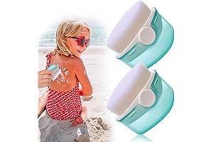 Sunscreen Applicator for Kids: Sunblock Buddy 2 Pack Brush Set