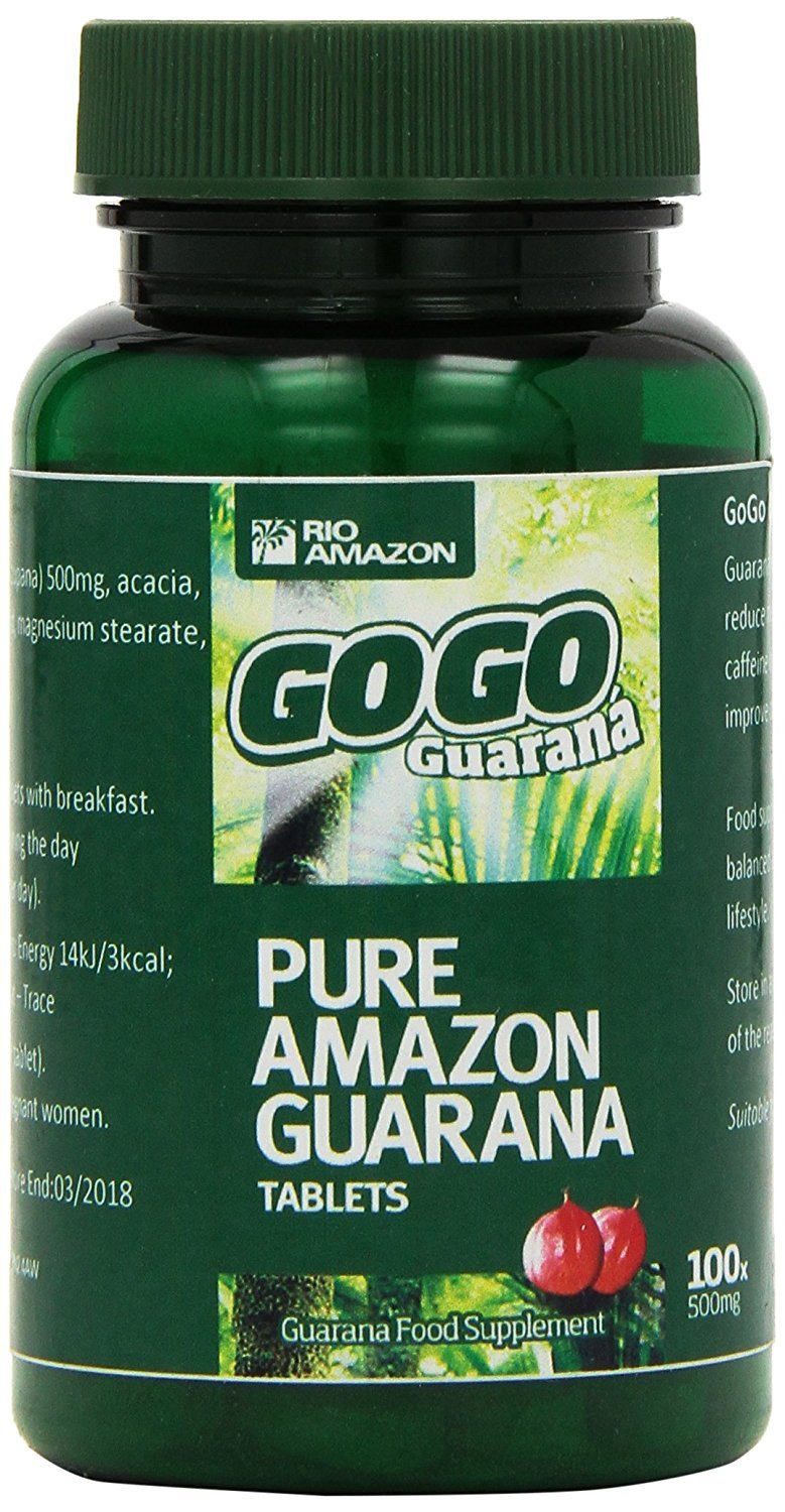 GoGo Guarana - Energy - 100 x 500mg Tablets