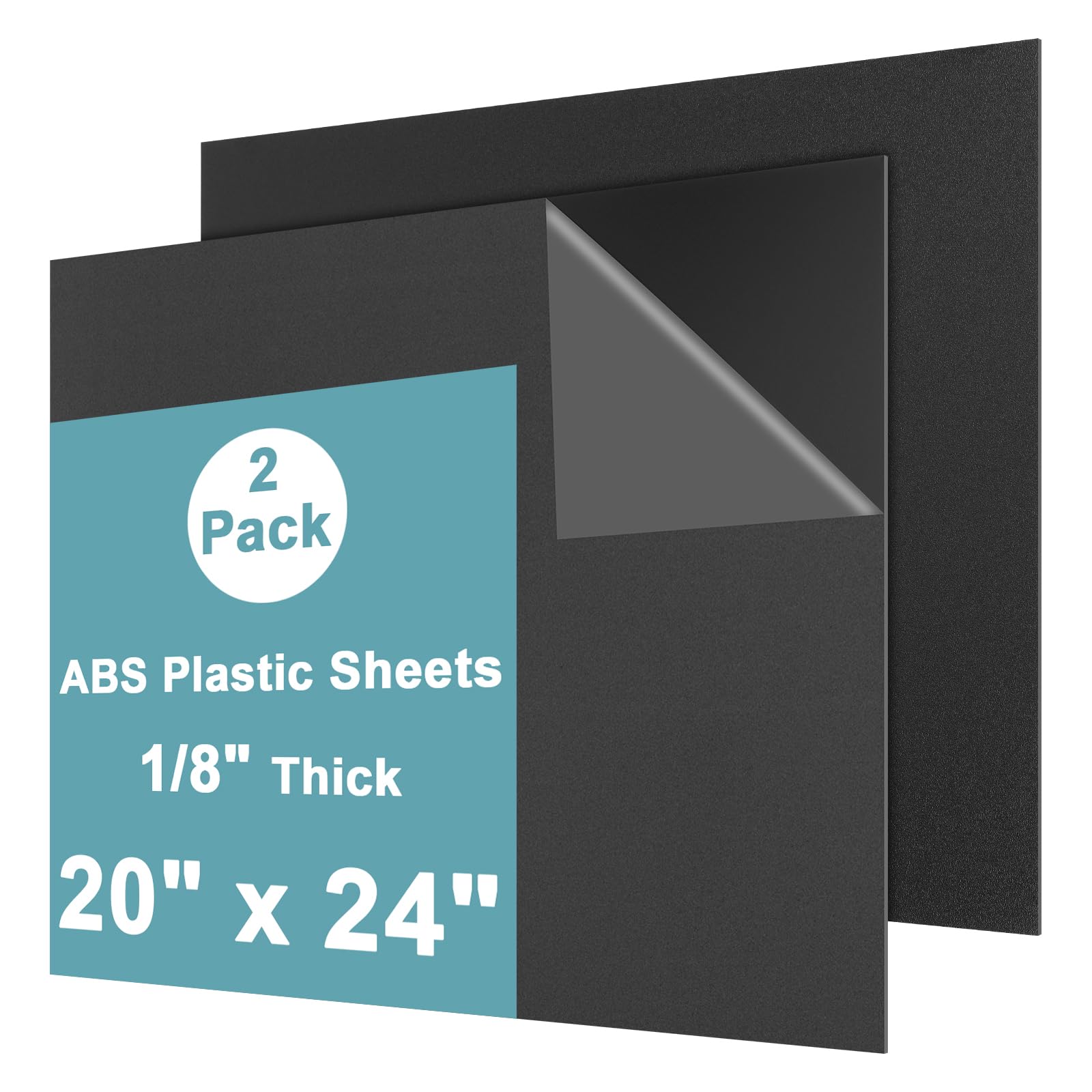 White ABS Plastic Sheet - Durable & Moldable -28