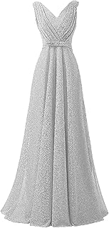 Silver long frock Clearance