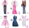 19 Doll Clothes Compatible with Barbie Doll Include Fishtail Dress Set Plush Vest Set Plush Jacket Set Polka Dots Dress Bow Dress Denim Dress 2 Accessories 7 Shoes for 11.5 Inch Dolls Girls Gift