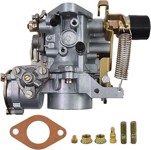 labwork Carburador Rrplacement para Beetles 1971-1979 Motor de doble puerto de 1600 cc con estrangulador eléctrico de 12 V 34 PICT-3 113129031K