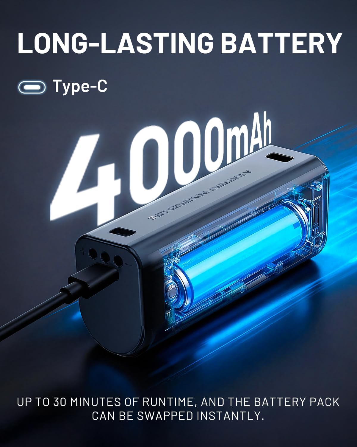 Litheli 4V Cordless Drill & Screwdriver, Brushless Electric Power Drill Set, 3/8” Keyless Chuck, 2 Variable Speeds, 4000mAh Battery, LED Light, Lightweight for Home DIY & Furniture Assembly