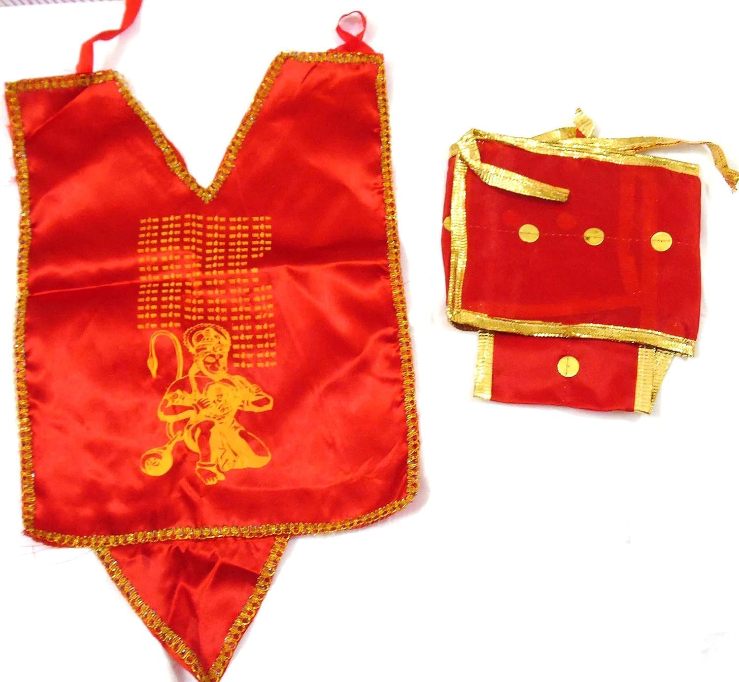 Hanuman Ji _Poshak_ Langot Length Size - (2