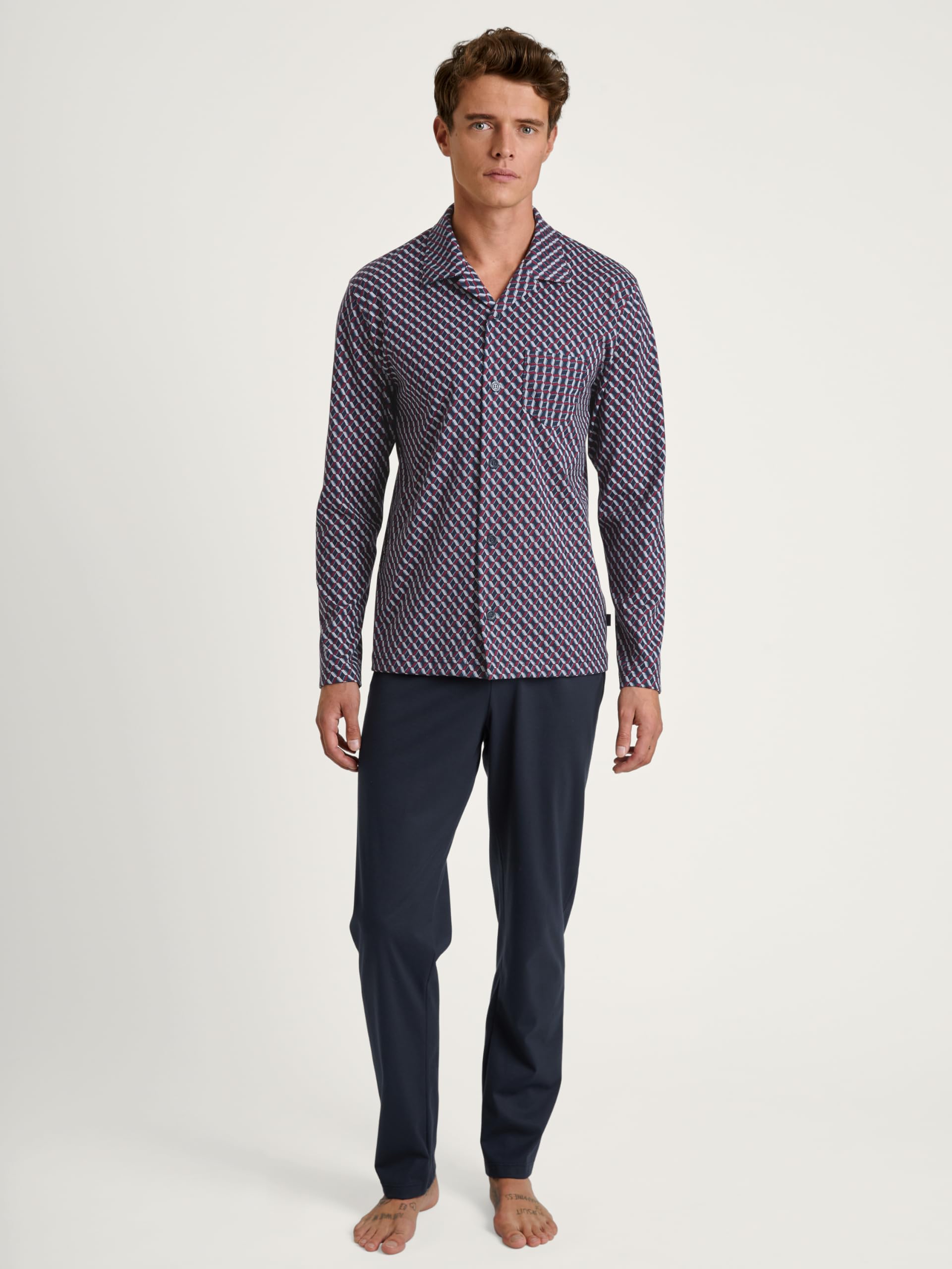 CALIDA Impression Relax Ensemble de Pijama Homme (Lot de 1)