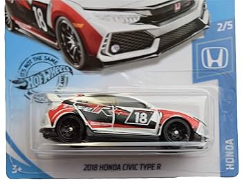 ミニカー Hot Wheels STH 2018 HONDA CIVIC typeR Amazon.com: Hot Wheels 2018 Honda Civic Type R [Red], Then