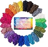 Mica Powder for Epoxy Resin - 100% Natural, Cosmetic-Grade Resin Color Pigment Powder for Epoxy Resi