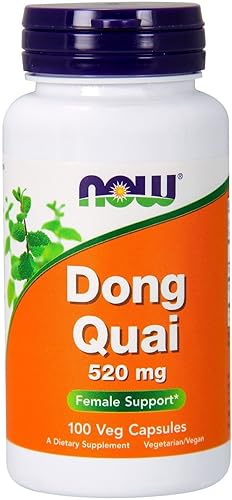 NOW Dong Quai 520 mg, 100 cápsulas (paquete de 3)