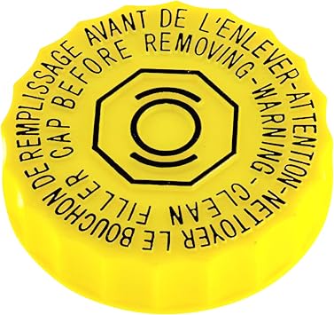 Brake Fluid Reservoir Cap, Master Brake Cylinder Filler Cap, Replacement OEM#4683656AB
