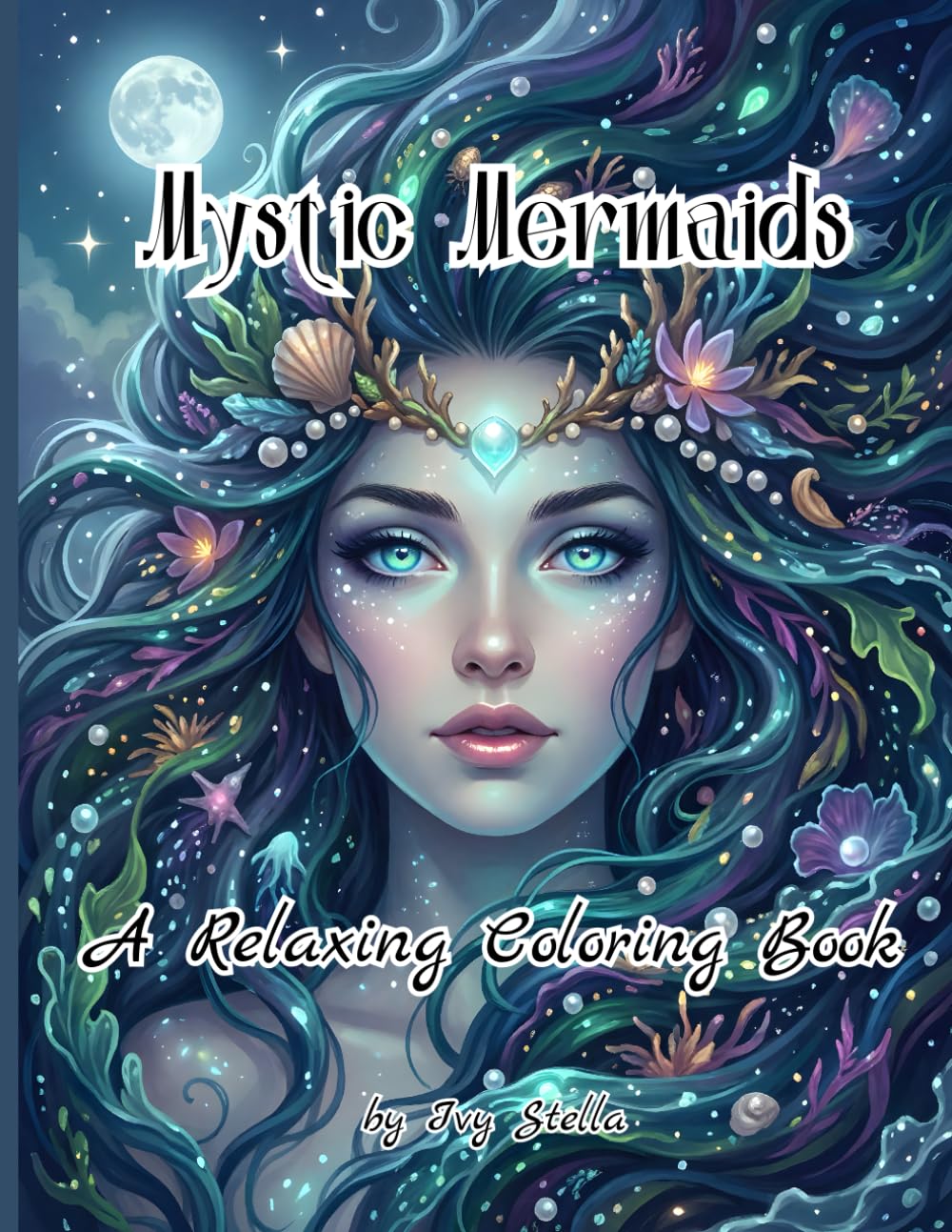 Mystic Mermaids: A Relaxing Coloring Book