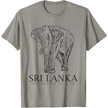 Sri Lanka Elephant Lover Ceylon Wonders of Asia T-Shirt