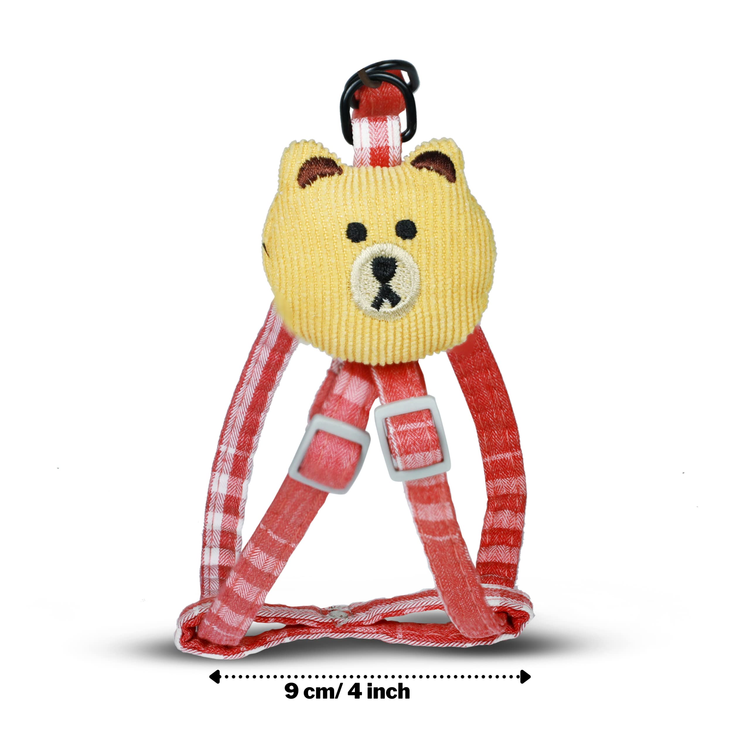 Foodie Puppies Durable Breathable Safe Strong Matching Cotton Adjustable Harness and Leash Set for Kittens and Cats (Color May Vary) 2