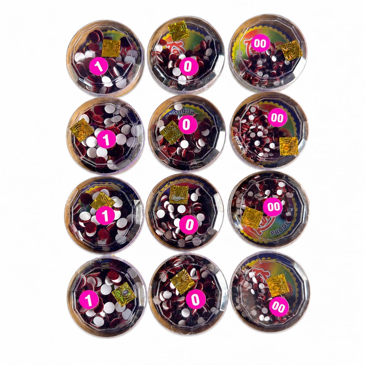Maroon Kumkum Bindi Box Pack of 12 | Self Adhesive Round Bindis for Women & Girls | Traditional Forehead Stickers for Daily Wear, Wedding, Festival & Ethnic Makeup (00-0-1)-image-18