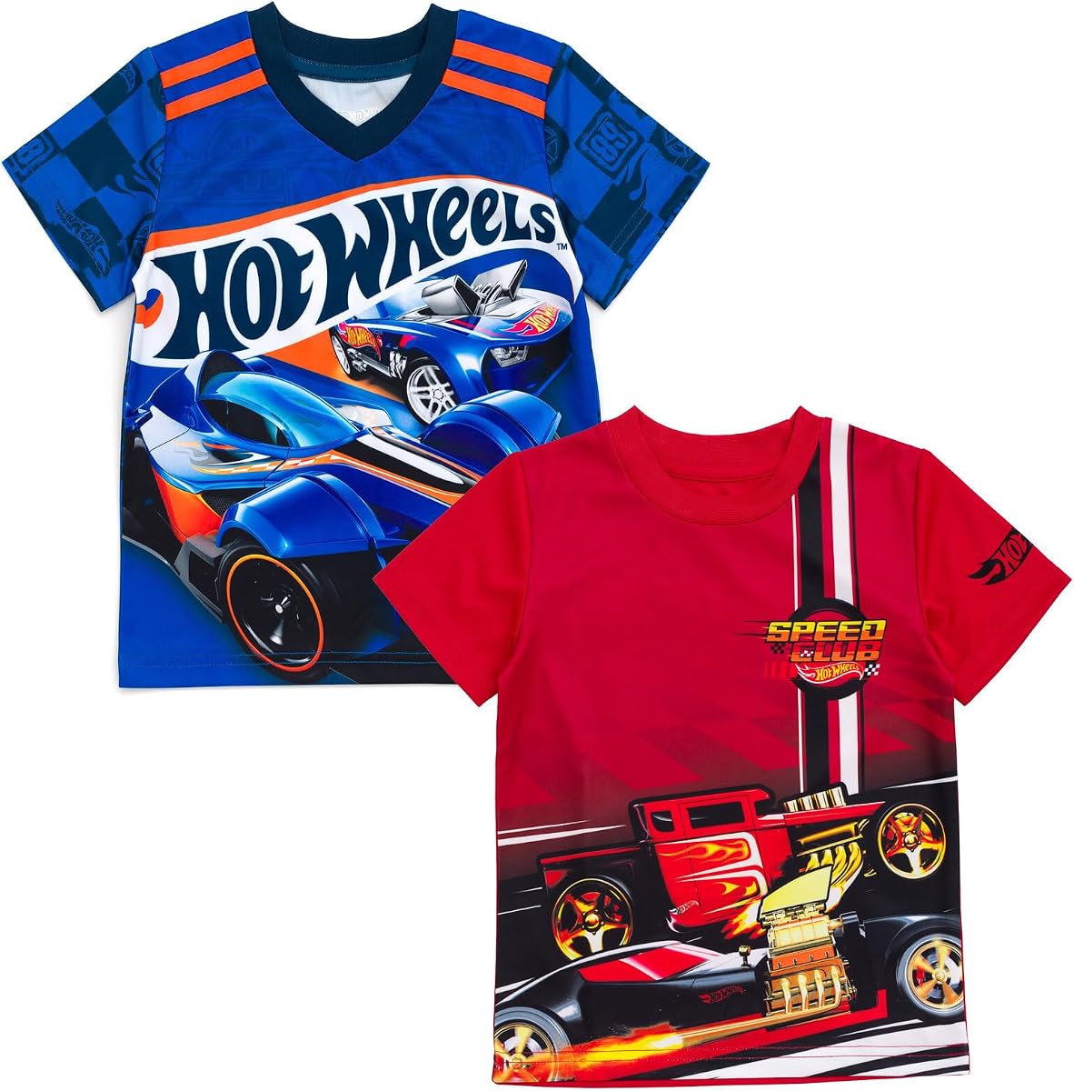 2 Pack Athletic T-Shirts Toddler to Big Kid