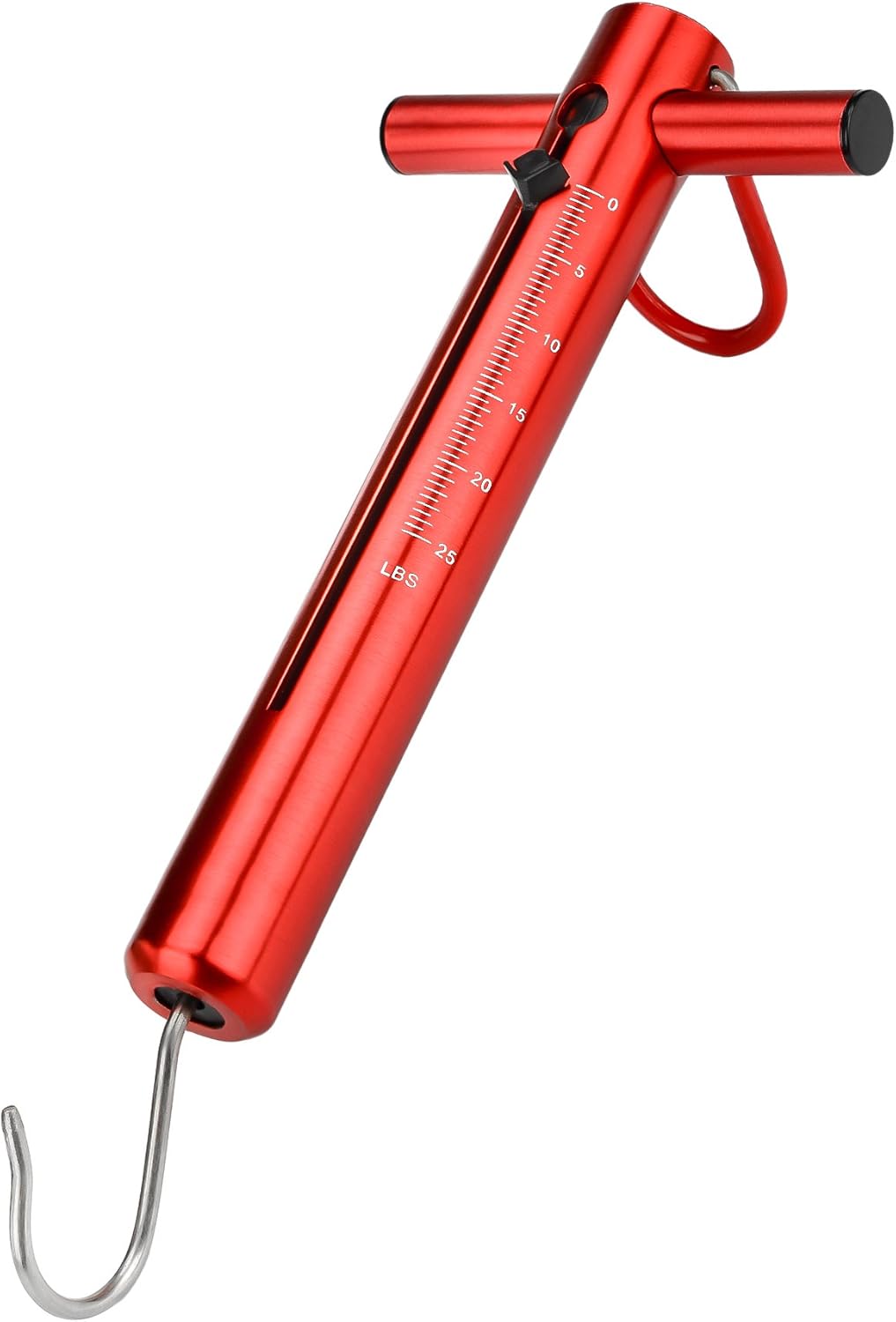 Booms Fishing TS1 Aluminum Tube Fishing Spring & Hook Scale 25LB/11KG : Sports & Outdoors