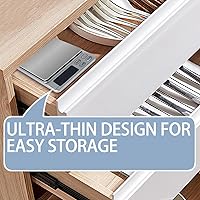 Vista 28 de Mini báscula de bolsillo para joyería y alimentos, peso digital de 35.27 oz/0.01, báscula de gramos de precisión de gramos y onzas, apagado