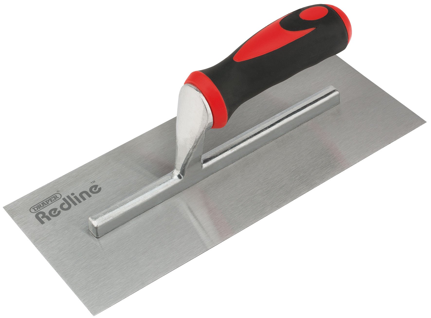 Draper Redline 69146 280 mm Soft Grip Plastering Trowel, Red