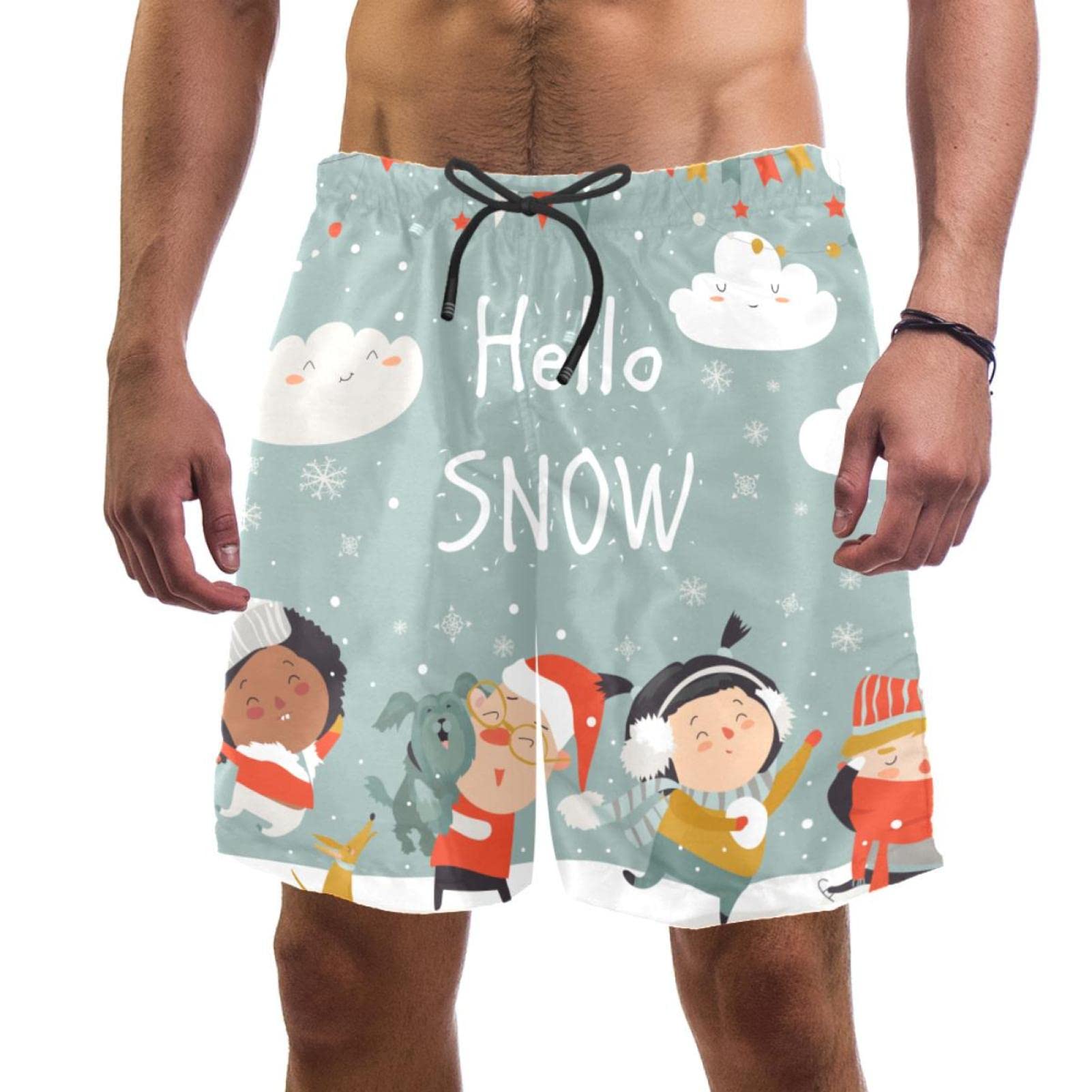 Short de plage à séchage rapide JDEZ maillots de bain - 6