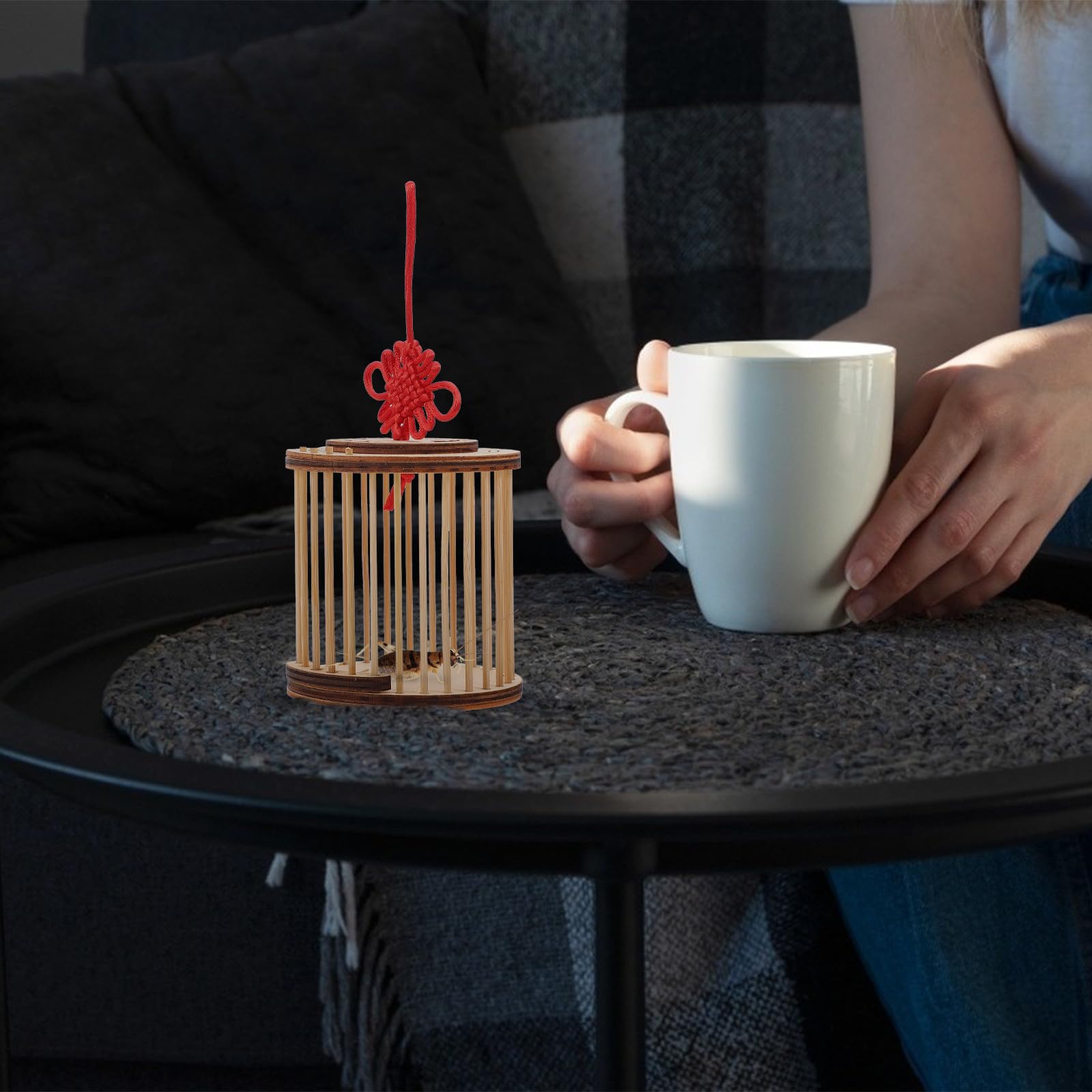 TOYANDONA Jaula de Madera para Grillos y Transporte Ligero y Estable para Mascotas Insectos para Aficionados la Exploración Natural