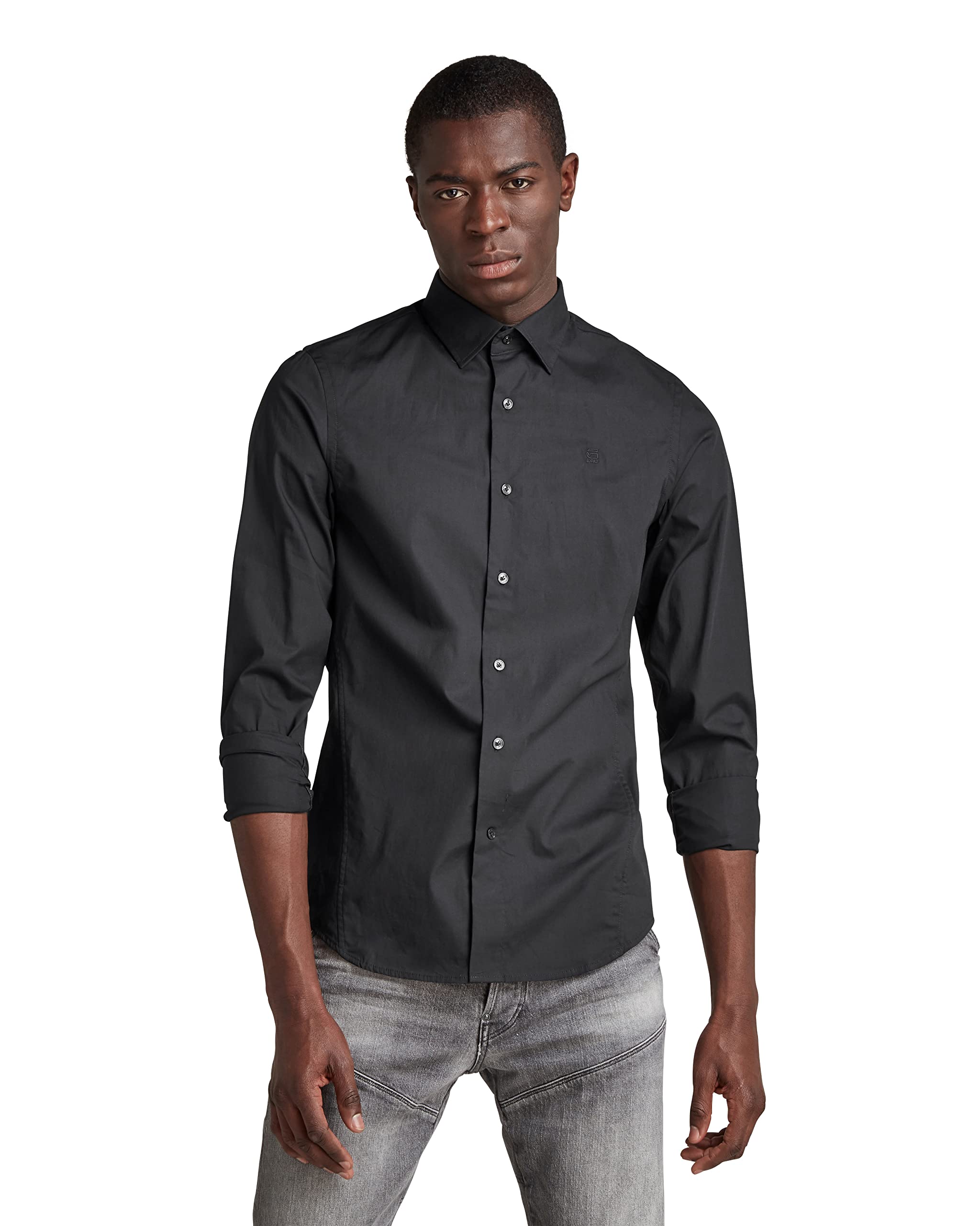 G-STAR RAW męskie dżinsy Loic Relaxed Tapered Colored, szare