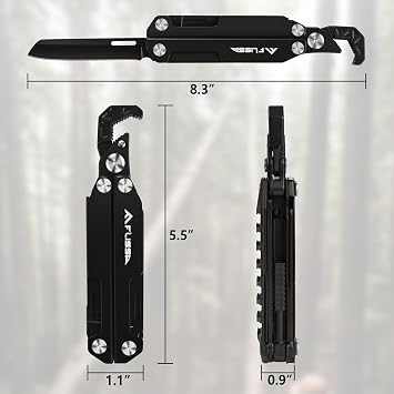 FLISSA Multitool Wrench, 16-In-1 EDC Multi Tool