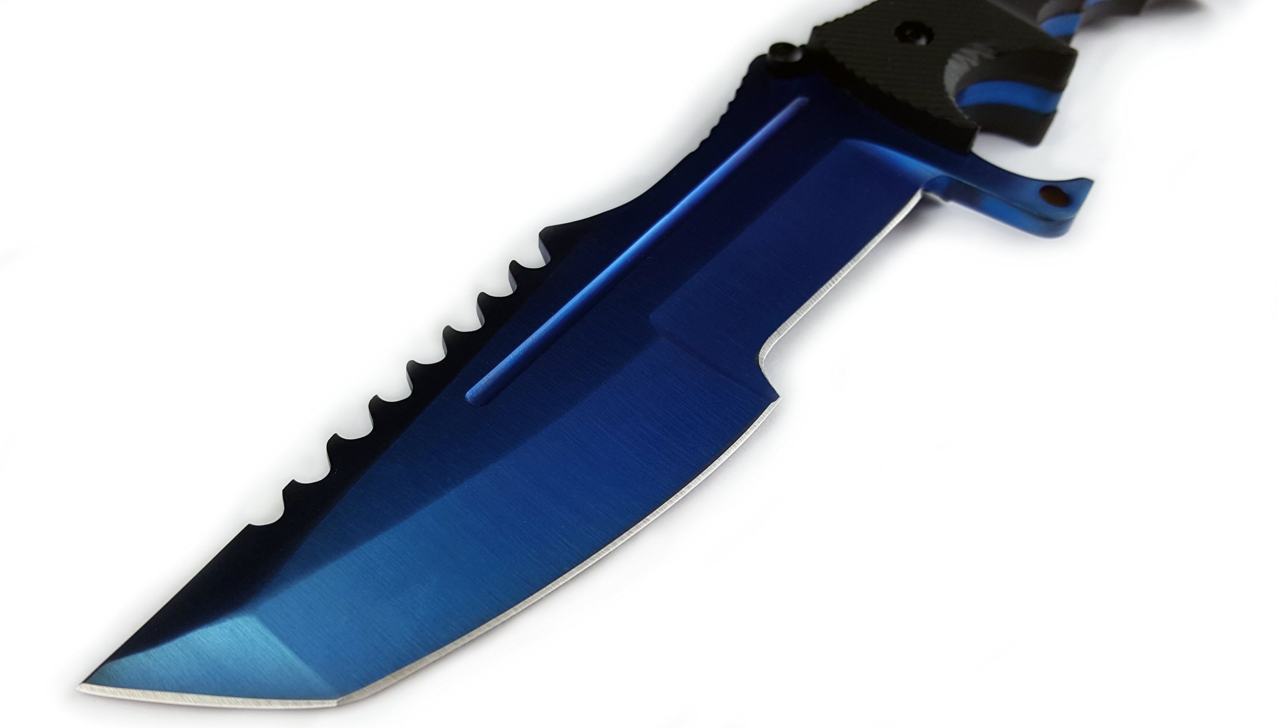 CS GO Blue Steel Huntsman Coltello da caccia