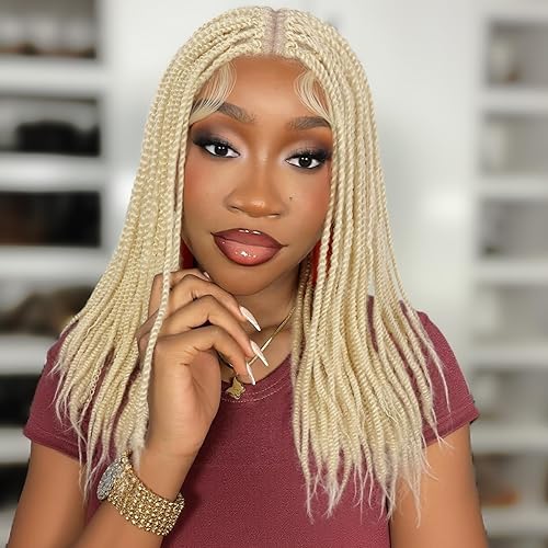 quickwig Senegalese Twist Braided Wig for Black Women Full Lace