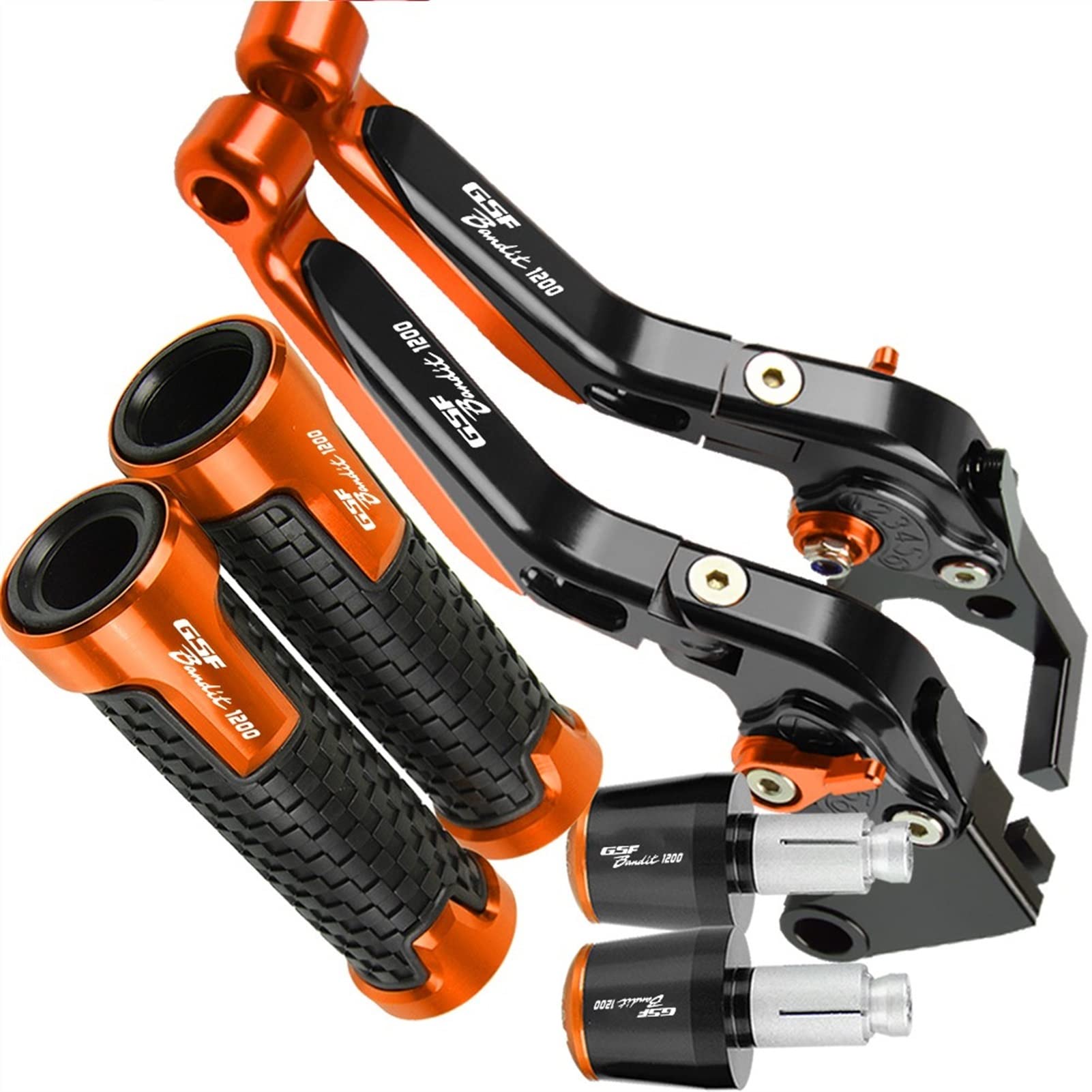 Palancas De Embrague De Freno CNC Para Motocicleta GSF 1200 BANDIT, Empuñaduras De Manillar Para SUZUKI GSF1200 BANDIT 1996 1999 1998 1997 2000 (Color : 3)