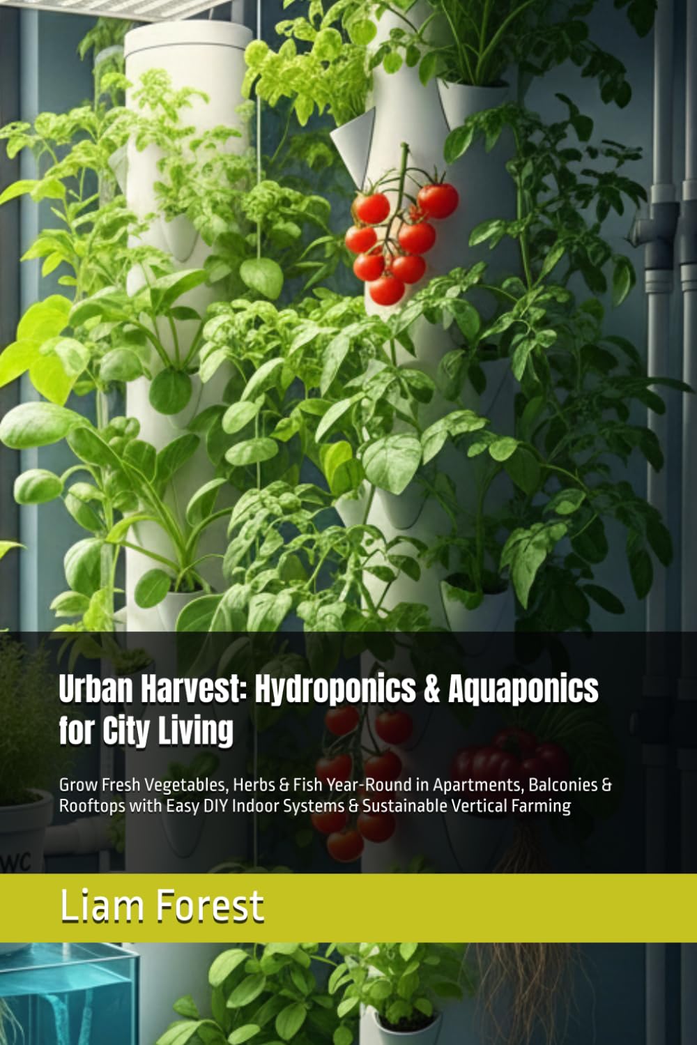Urban Harvest: Hydroponics & Aquaponics for City Living: Grow Fresh Vegetables, Herbs & Fish Year-Round in Apartments, Balconies & Rooftops with Easy ... Sustainable Vertical Farming (Urban Farming)