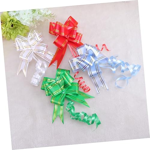 Miniatura 5 de EXCEART 60 Pcs Pull Bows Gift Knot Ribbon Car Door Phnom Penh
