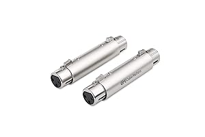 Cable Matters 2-Pack XLR to XLR Gender Changer Adapter: Female to Female