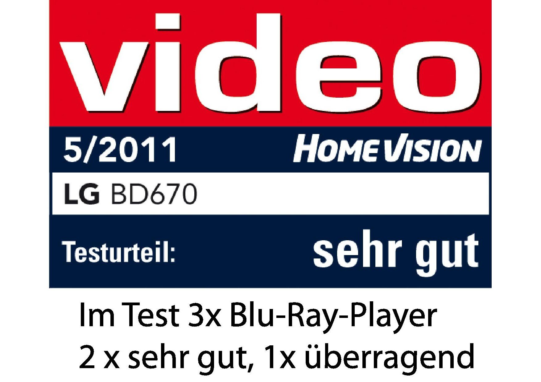 LG BD670 Lecteur DVD Blu-Ray Noir