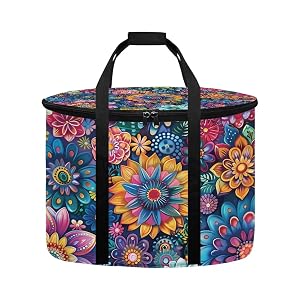 Green Jar Slow Cooker Carrying Bag for 4-8 Quart Saint Palmers Lucky Symbol Insulated Slow Cooker Carrying Bag