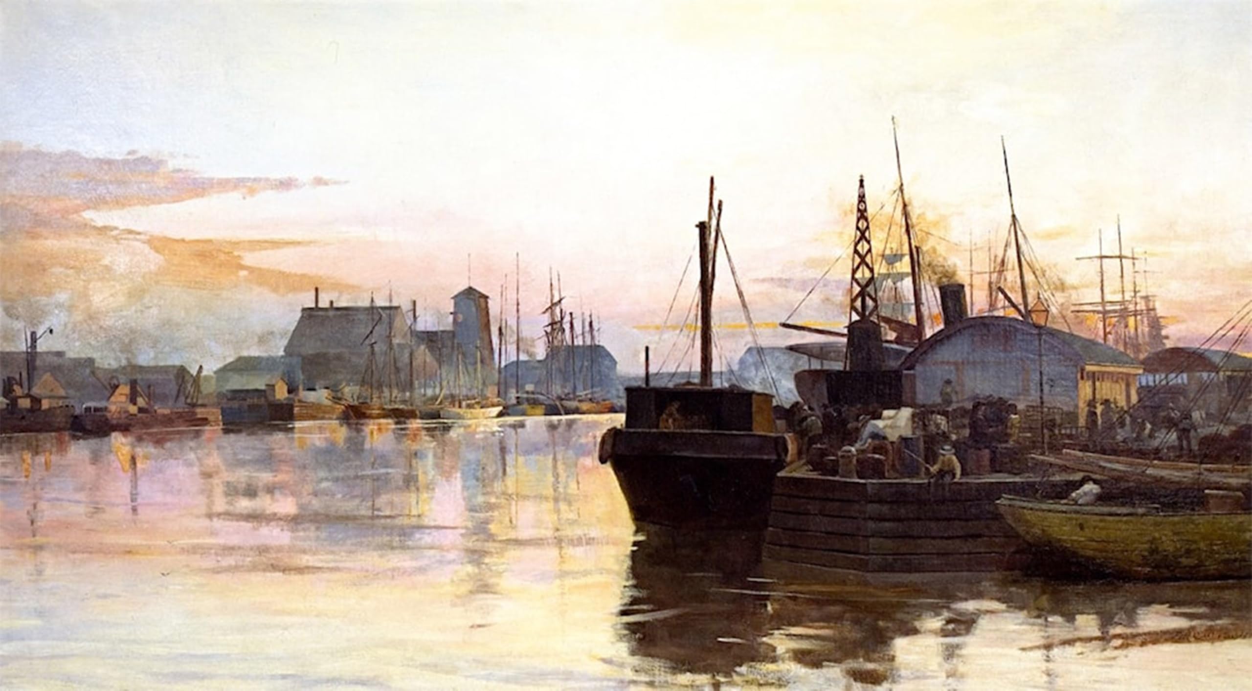 ARTXLXXBN Famous Painting Canvas Artwork Graffiti Print the City's Toil by Frederick Mccubbin Portrait Canvas Image for Home Decor 60x90cm