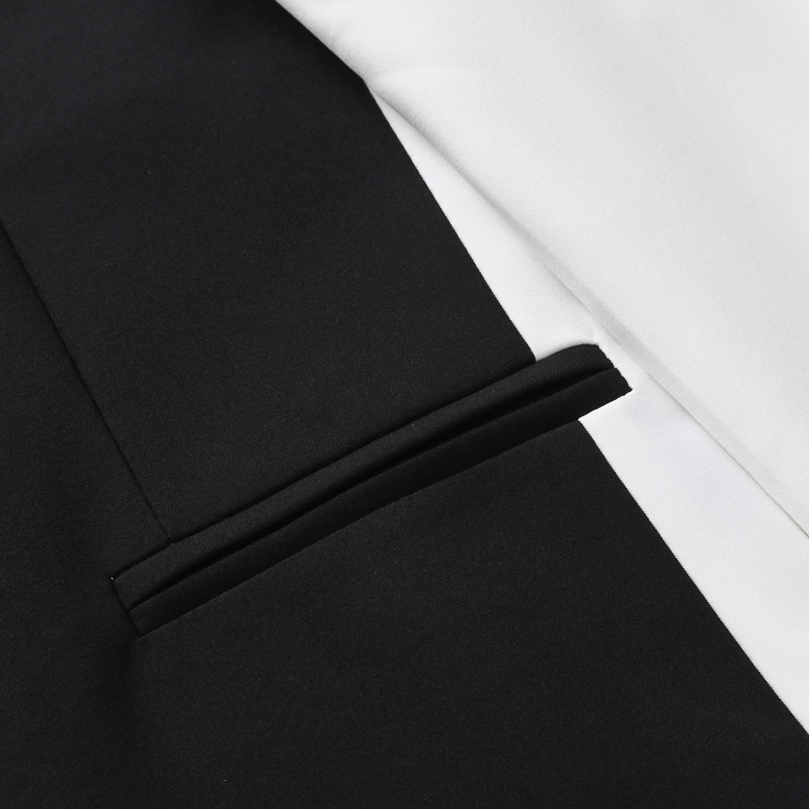 Americana Hombre Casual, Chaqueta de Traje Informal para Hombre con diseño Estampado y Solapa de Hebilla en un Pecho Elegante