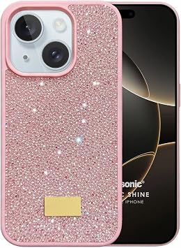Microsonic Apple iPhone 15 K l f Cosmic Shine Pembe [iPhone 15 ile Uyumlu K l f - Pembe]