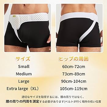 Amazon | 鼠径ヘルニアベルト ヘルニアサポーター 男女兼用