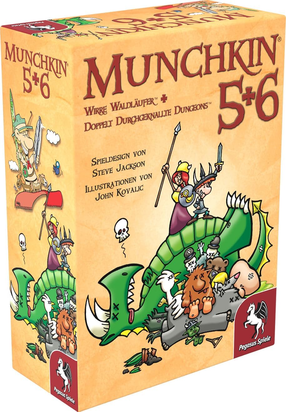 Munchkin 5+6+6.5 juego de mesa miniatura 1