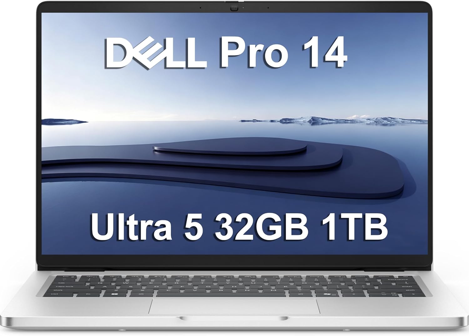 Dell Pro 14 (Next Gen Latitude 5450) Business Laptop (14" FHD+ Anti-Glare, Intel 12-Core Ultra5 235U, 32GB DDR5, 1TB SSD), 1080p Webcam, Backlit, Thunderbolt 4, Wi-Fi 6E, Win 11 Pro, Silver, PC14250