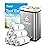 Teivio 6 Gallon 180 Counts Strong Garbage Bags Trash Bags, Bathroom Trash Can Bin Liners, Plastic Bags for home office kitchen, Clear