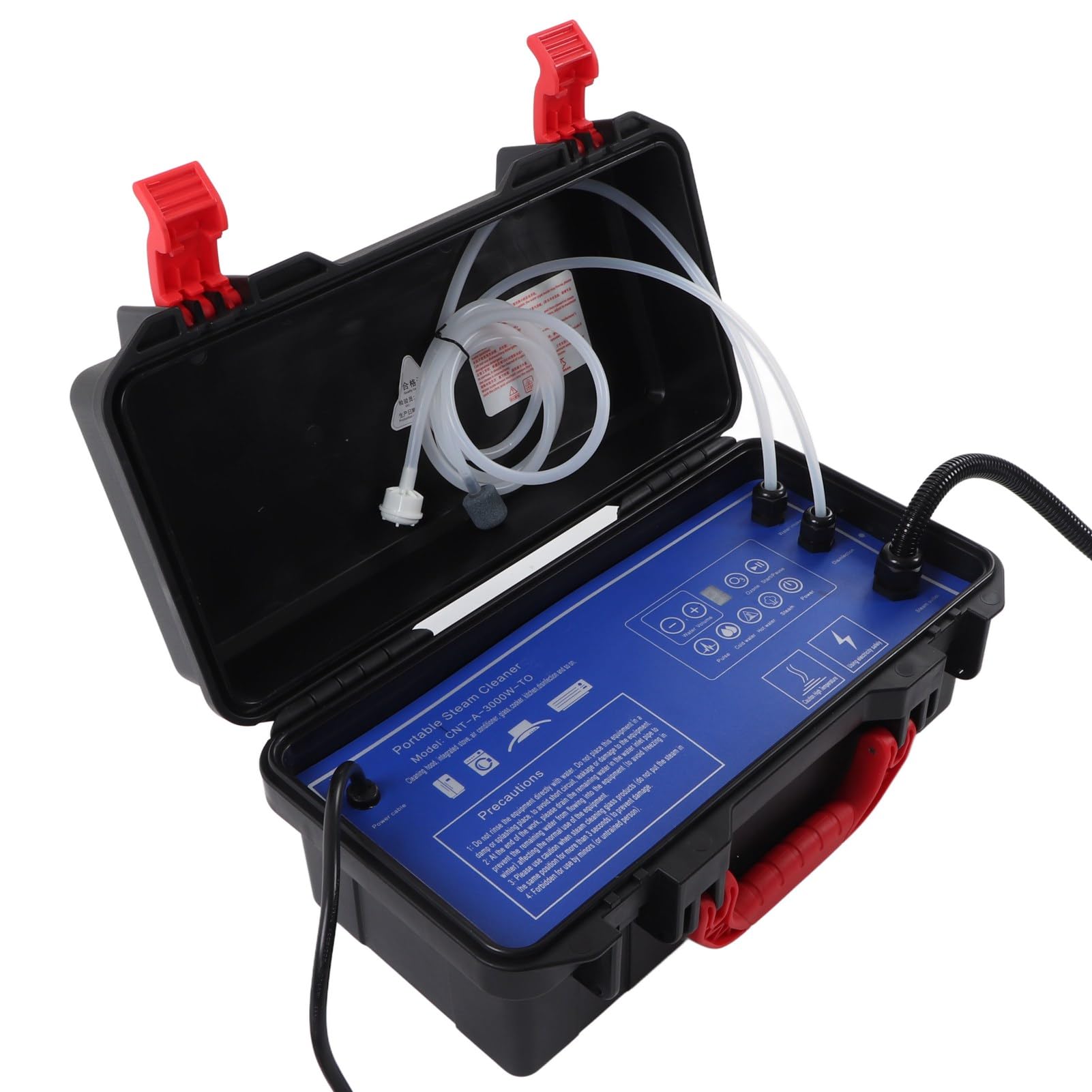 Steam Cleaning Machine, Long Working Hour Fast Steam Wide Application 300-350KPa 4ft Inlet House Steam Cleaner for Appliances (1700W US Plug 110V)