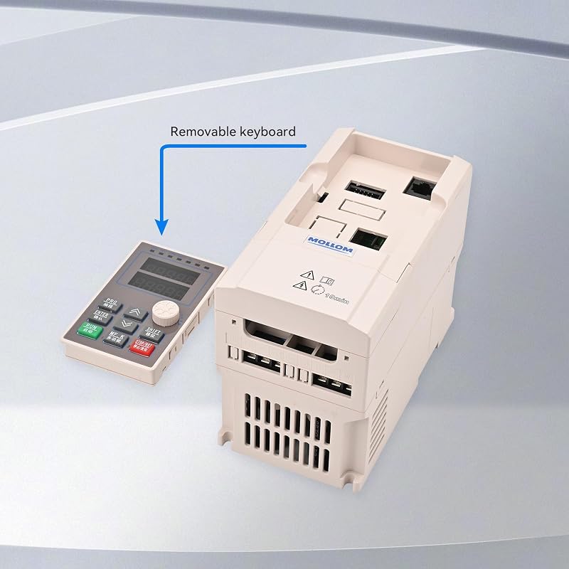 Mollom VFD 4kW 5LE 380V Frekvenciaváltó CNC Motorhoz Fordulatszám Szabályozó - 380V, 4KW 5HP 13A