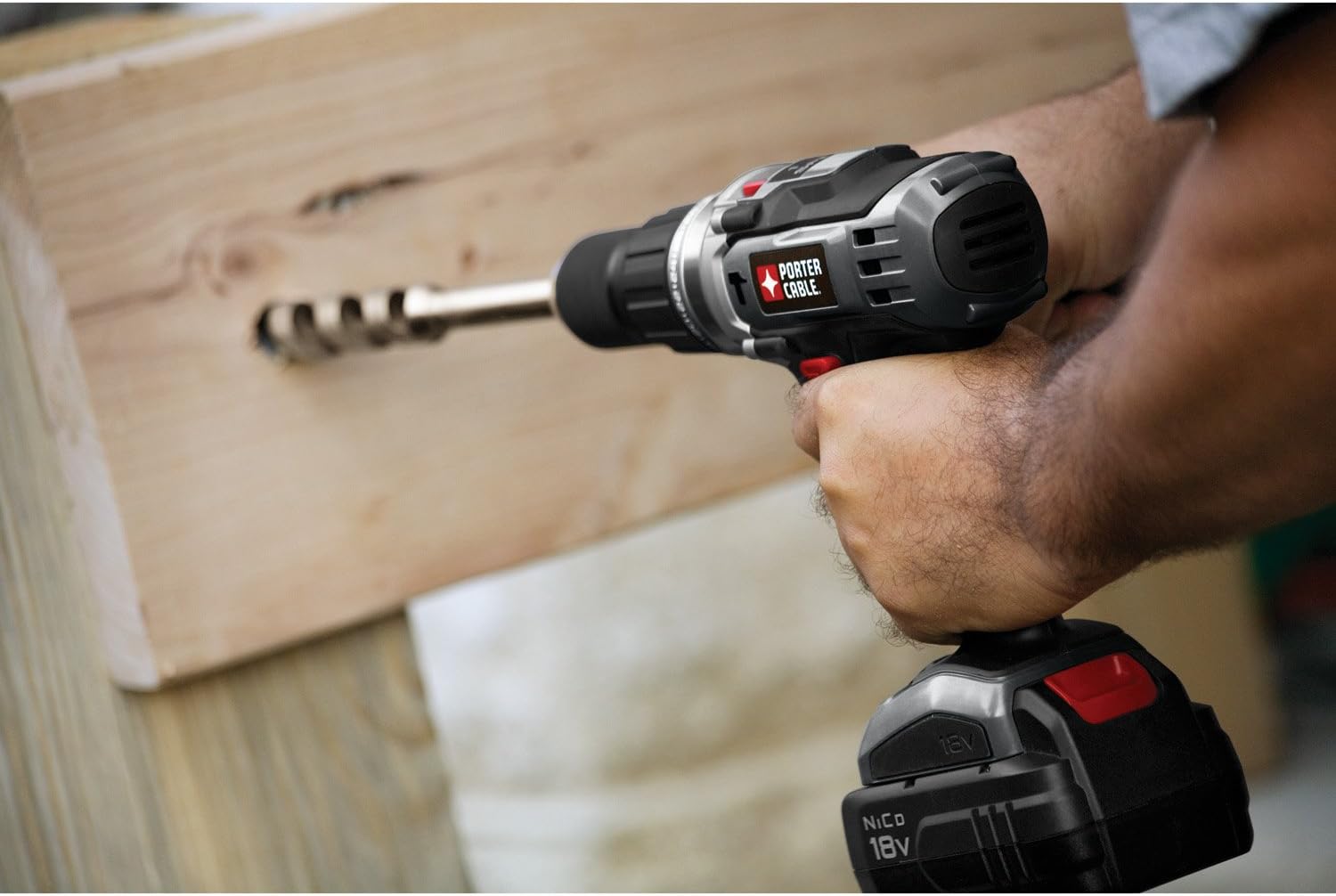 Cheapest 🛒 PORTER-CABLE PC180HDK-2 18-Volt Cordless NiCd Hammer Drill