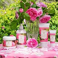 Vista 4 de Camille Beckman Crema de terapia de manos de glicerina, agua de rosas de glicerina, 8 onzas