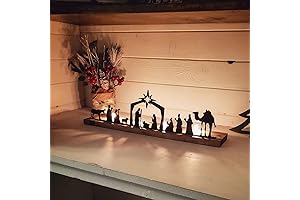 Christmas Tree Nativity Scene