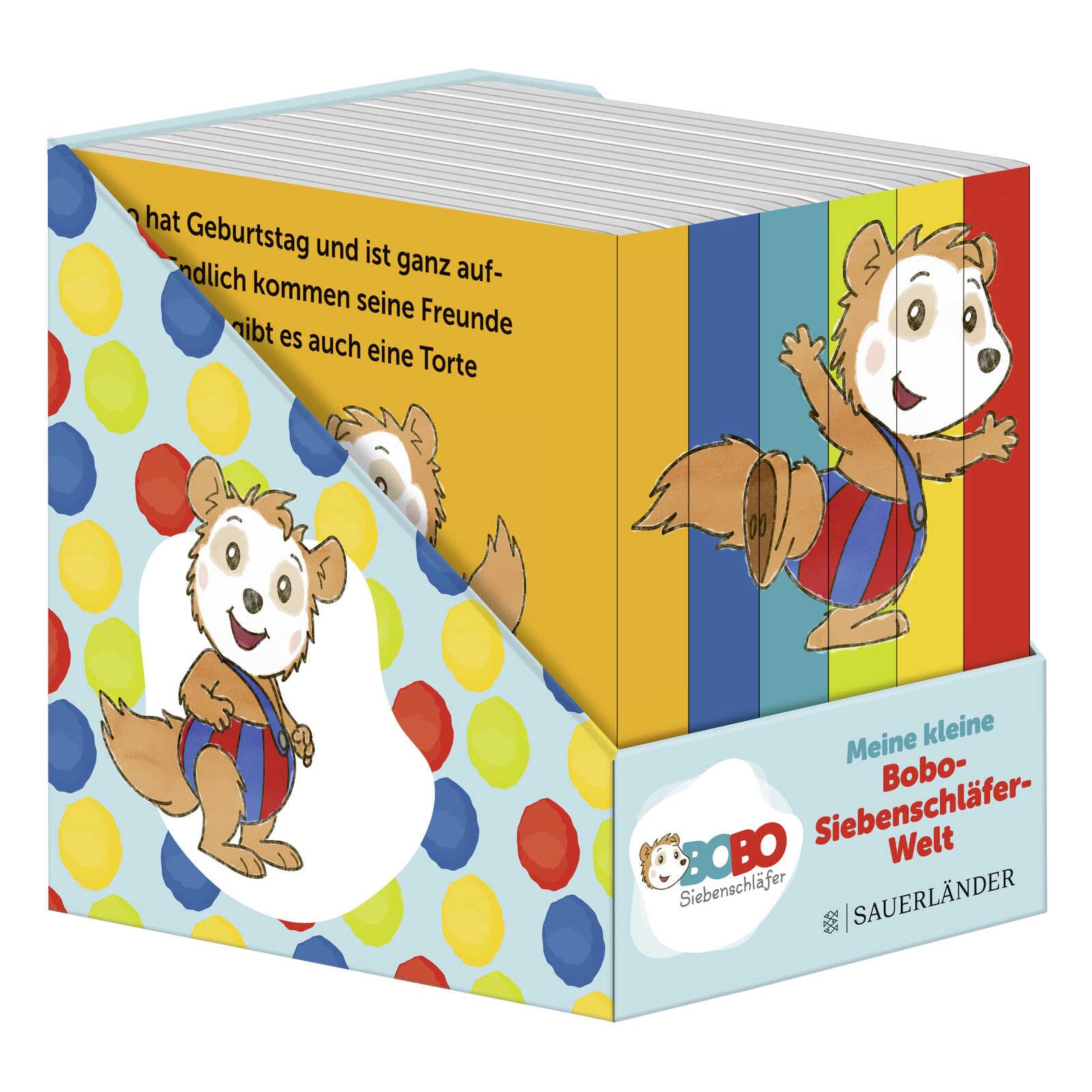 Meine kleine Bobo-Siebenschläfer-Welt (Würfel): 6 Mini-Bücher