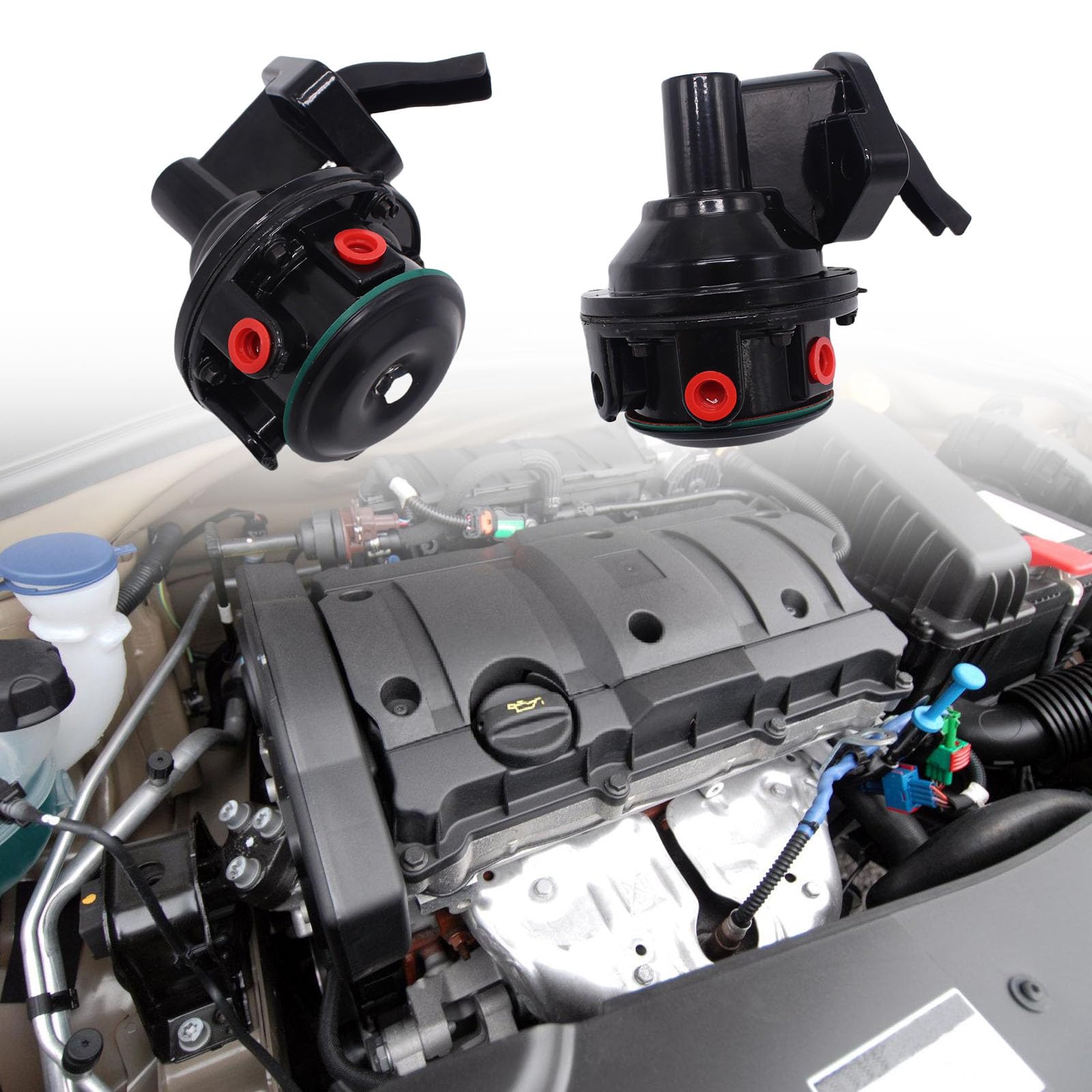Pompe meccaniche per carburanti con volumi elevati pompe per carburanti meccanici ad alta capacità Restauro veicoli retrò per 396 454 Aggiornamenti delle prestazioni del motore
